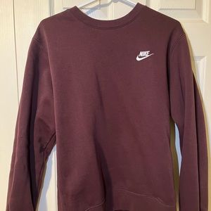 Maroon Nike Crewneck